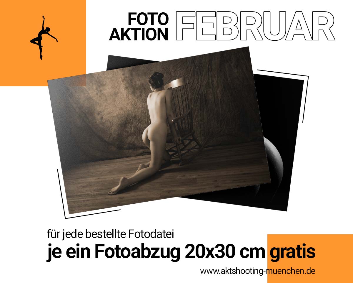 Fotoshooting Flyer für Aktfotos in München